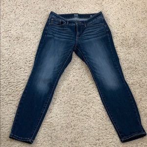 Dark blue skinny ankle jeans 👖